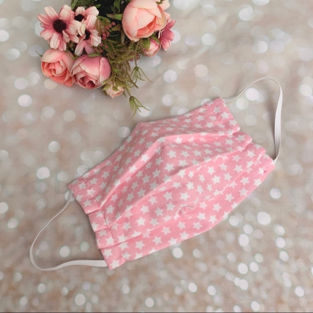 *SOLD OUT*Cotton fabric filter pocket face mask - Picture 1 of 8